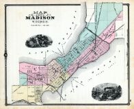 Madison, Wisconsin State Atlas 1881